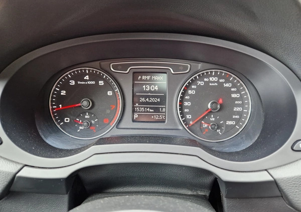 Audi Q3 cena 65900 przebieg: 153000, rok produkcji 2015 z Wołomin małe 379